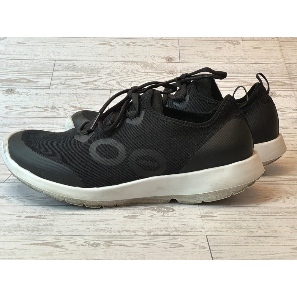 OOFOS OOmg Sport Sneakers Women 9 Black Recovery Shoes Gorpcore Streetwear